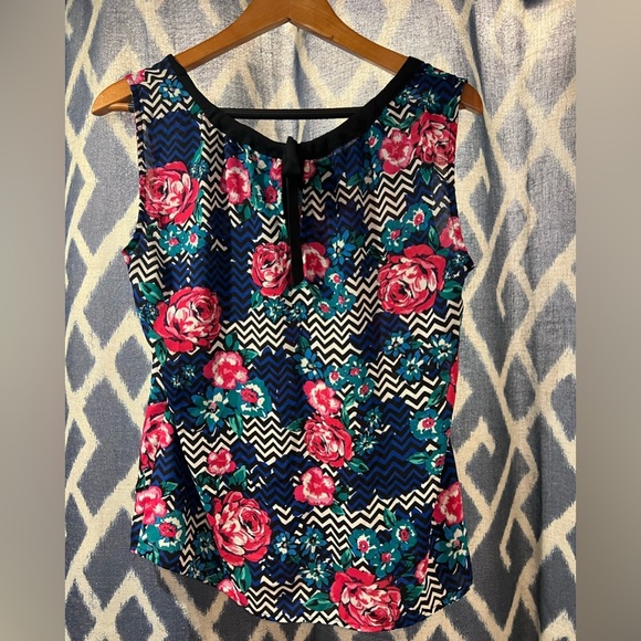 Candies Floral Tank Size L - Picture 3 of 4